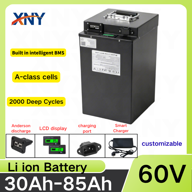 72V 40Ah Lifepo4 Battery Pack - 60V 30Ah 35Ah 45Ah 55Ah 65Ah