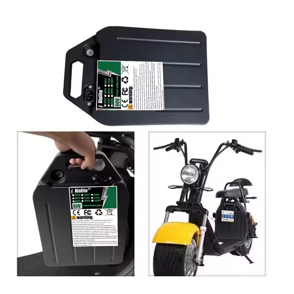 Electric vehicle lithium batte - огляд і ціна 60V 50Ah Electric Scooter Battery