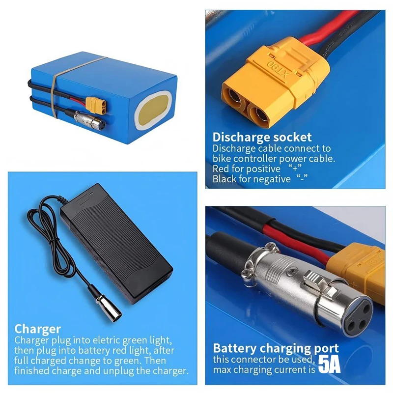 60V 72V 2000W ebike Elektrisch - огляд і ціна 60V 50Ah Electric Scooter Battery