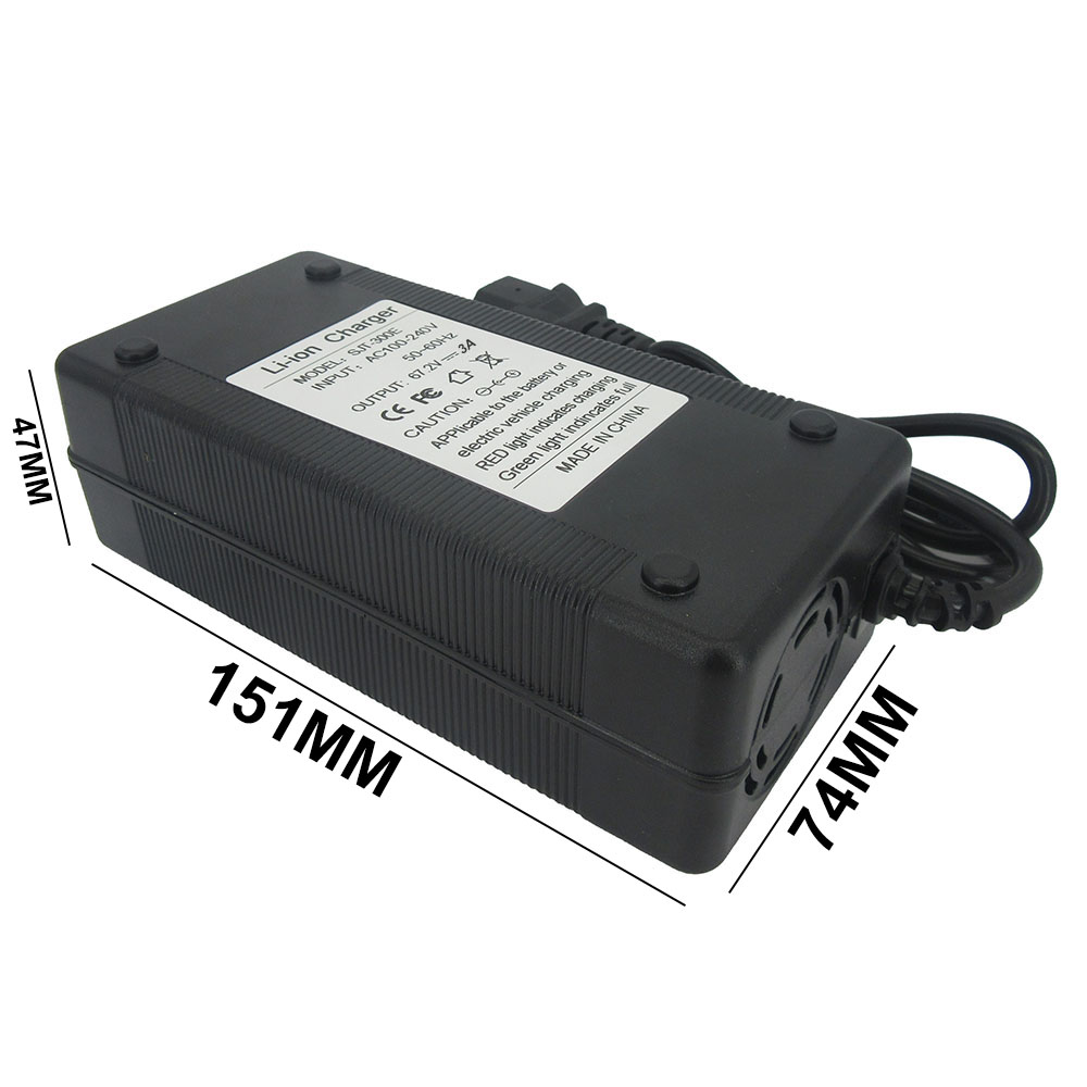 67.2V 3A Li-ion Charger 60V 60 - огляд і ціна 84V 20A Smart Charger