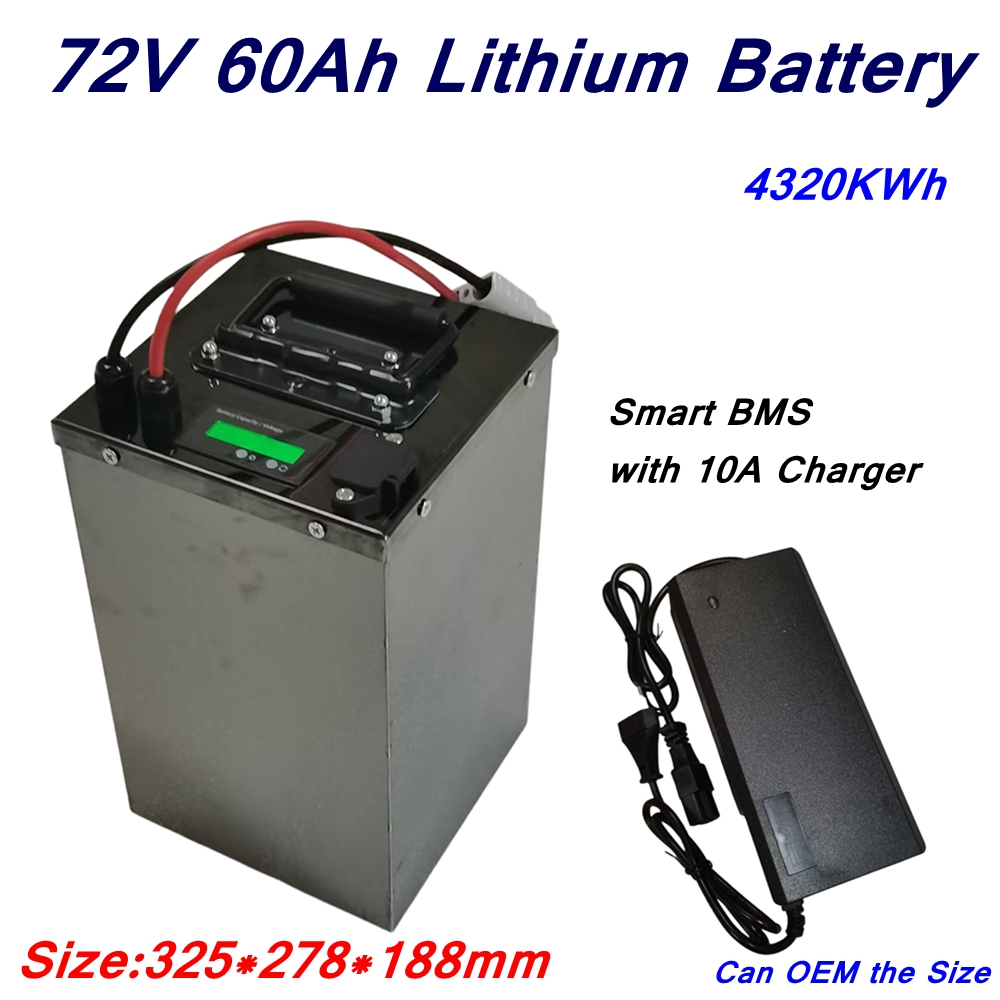 20S 72v 60Ah li-ion lithium po - огляд і ціна 72V 40Ah Lifepo4 Battery Pack
