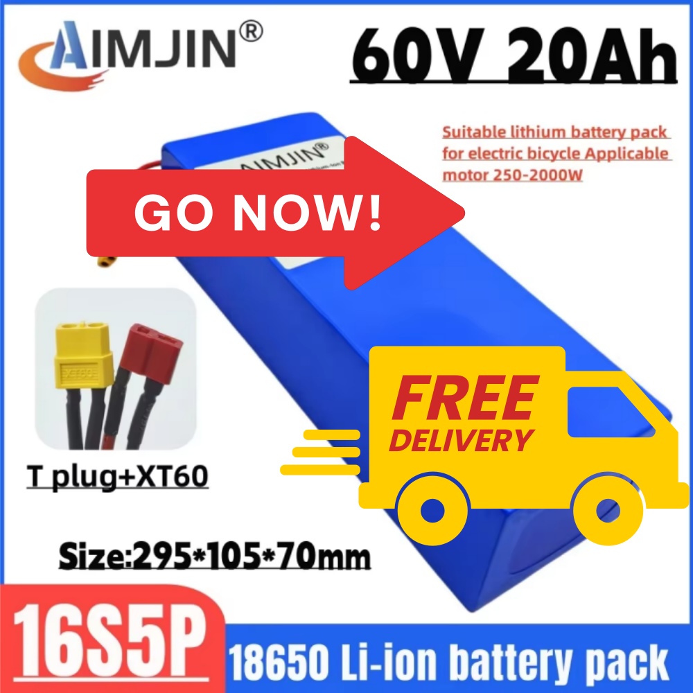 20000mAh 16S5P 60V Li-ion Batt - огляд і ціна 72V 40Ah Lifepo4 Battery Pack